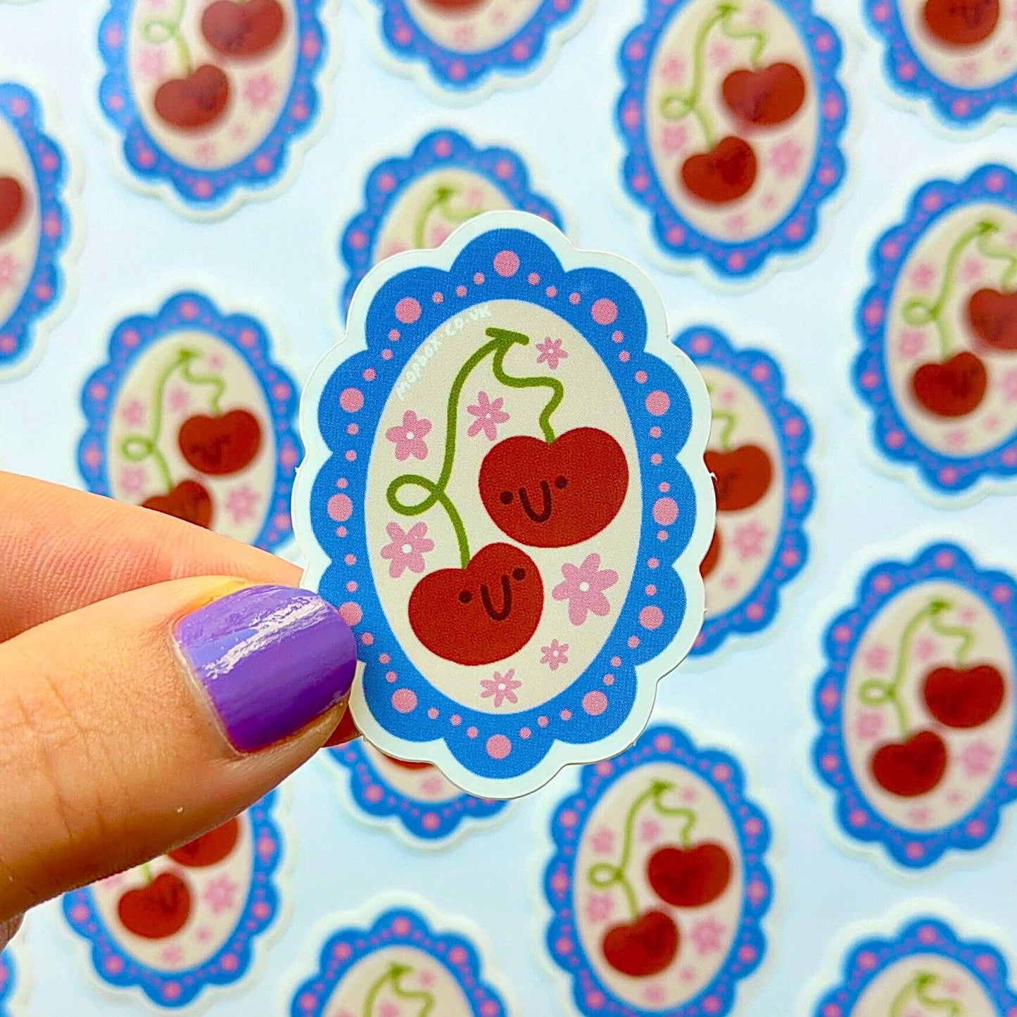 Cherry Good Friends Sticker