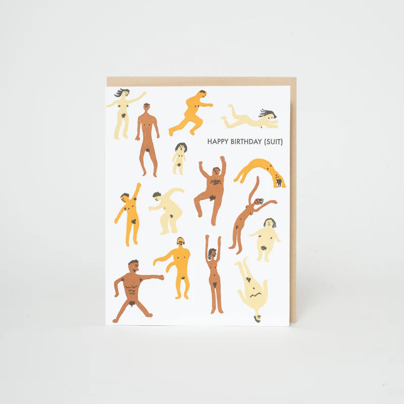 Happy Birthday (Suit) Card