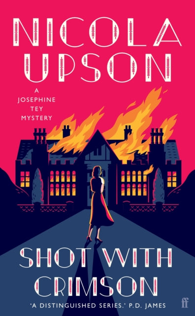 Shot with Crimson by Nicola Upson
