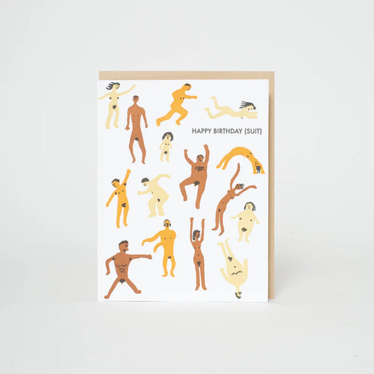 Happy Birthday (Suit) Card