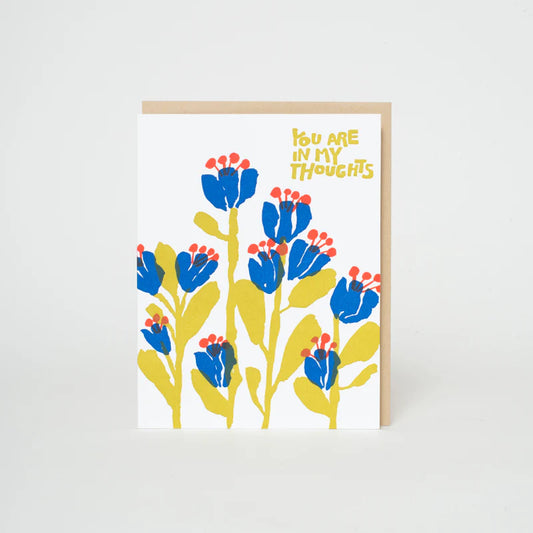 You Are In My Thoughts Card