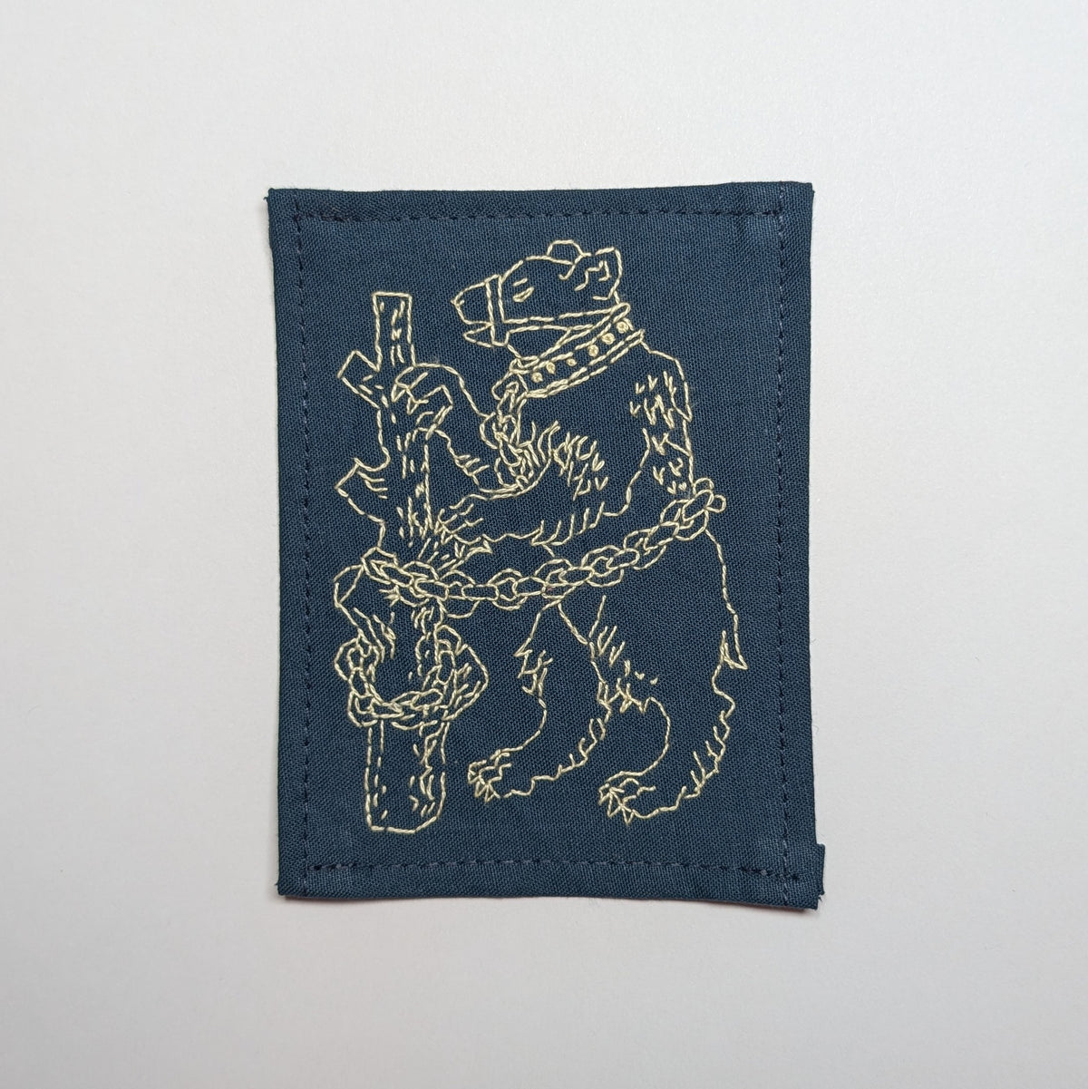 The Bear and Ragged Staff Hand Embroidered Patch
